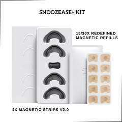 SnoozeEase+™ Magnetic Nasal Strip