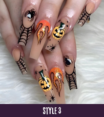 Spooky Chic Nail Set -24 Pieces