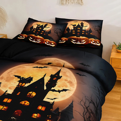 Mystic Castle  - 3 Piece Quilted Set