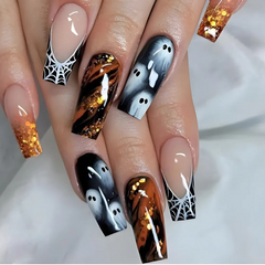 Spooky Chic Nail Set -24 Pieces